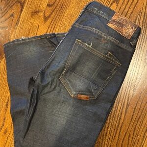 PRPS Men's Dark Indigo Straight Jeans